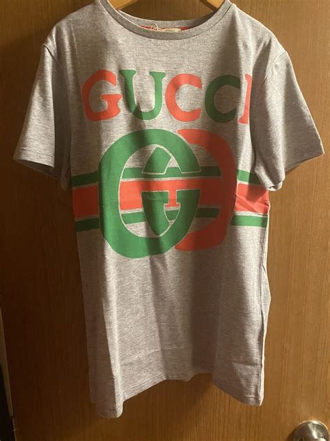 gucci t shirt ebay mens|authentic Gucci t shirt men.